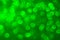 Abstract green color defocused bokeh background