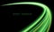 Abstract green light fast speed curve on black design modern luxury futuristic technology background vector