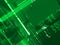 Abstract green matrix background