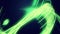 Abstract green neon lines background