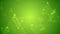 Abstract green shiny triangles video animation