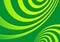 Abstract green spirals