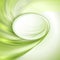 Abstract green swirl background