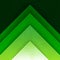 Abstract green triangle shapes background