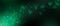 abstract green triangles in nebula. technology concept background