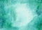 Abstract green turquoise watercolor blurred background.Bright soft gradient color.