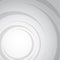 Abstract Grey Water Wave Circle Background