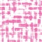 Abstract grunge cross geometric shapes contemporary art pink color seamless pattern background