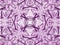 Abstract grunge dirty purple symmetrical pattern