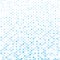 Abstract halftone blue square pattern background, Vector modern