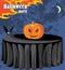 Abstract Halloween party background