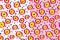 Abstract hand drawn seamless colorful pattern