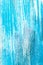 Abstract hand painted textured bright blue background