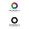 Abstract Harmony Circle Color Logo