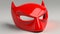 An Abstract Hero Mask with a Powerful Background Exudes Heroic Aura