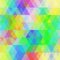 Abstract hipsters seamless pattern with bright colored rhombus.