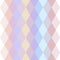 Abstract hipsters seamless pattern with bright pastel colored rhombus. Geometric background. Vector