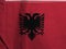 Abstract ilustration of Albania flag