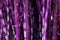 Abstract image of bamboo tree with retro purple tones