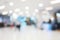 Abstract image blur background of people lifestyle in shopping mall