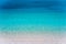 Abstract image of clear blue sea water beautiful background decoration of summer time. Clear transparent water. Play of