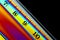 Abstract image of colorful Ruler