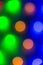 Abstract image of varicolored lights