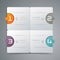 Abstract infographics template design