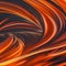 An abstract interpretation of fire, with swirling textures and shades of orange and red1, Generative AI