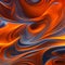 An abstract interpretation of fire, with swirling textures and shades of orange and red3, Generative AI