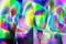 Abstract iridescent holographic neon background. Hologram vibrant style pattern. Backdrop pearl texture.