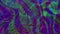 Abstract iridescent textual purple green background