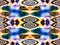 Abstract Kaleidoscopic Pattern