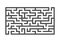 Abstract labyrinth. Game for kids. Puzzle for children. Maze conundrum. Vector illustration