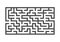 Abstract labyrinth. Game for kids. Puzzle for children. Maze conundrum. Vector illustration