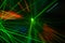 Abstract laser light