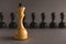 Abstract leadership business concept with chess