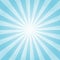 Abstract light Blue rays background. Vector EPS 10 cmyk