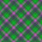 abstract light green and purple tartan plaid pattern in pastel dusty fabric texture