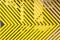 Abstract light yellow arrow shapes background. quality photo