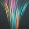 Abstract Lightpainting Vector Background