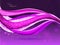 Abstract lilac waves - data stream concept. Vector Illustration