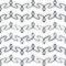 Abstract Linear White and Black Seamless Pattern