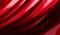 Abstract liquid red paint background. 3D rendering of abstract twisted shape of paint. Geometric digital art. Squeezed liquid