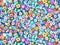 Abstract little tiny flowers background