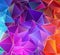 Abstract Low-Poly triangular modern background