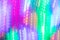 Abstract luminous background of vertical neon lines.