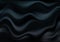 Abstract luxurious background Black wavy fabric draped silky textile Decoration poster, banner Template Design