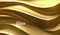 Abstract luxury background with wavy golden relief