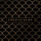 Abstract luxury golden mesh pattern black background. Gold line fish scale texture